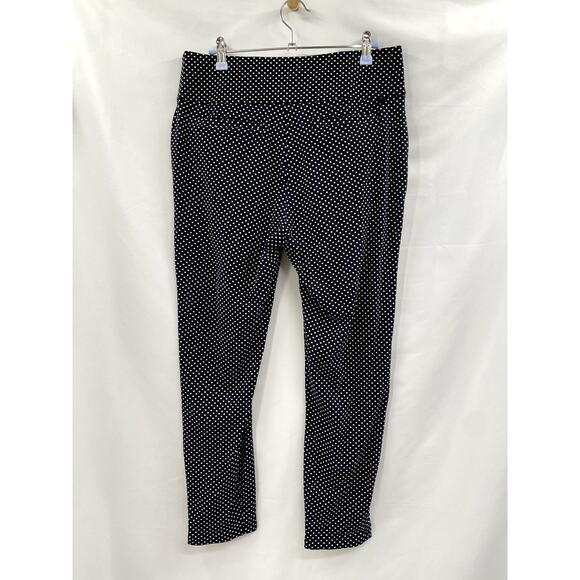 Lululemon 6 Departure Pant - Biggy Dot Printed Black Ghost - Picture 4 of 7